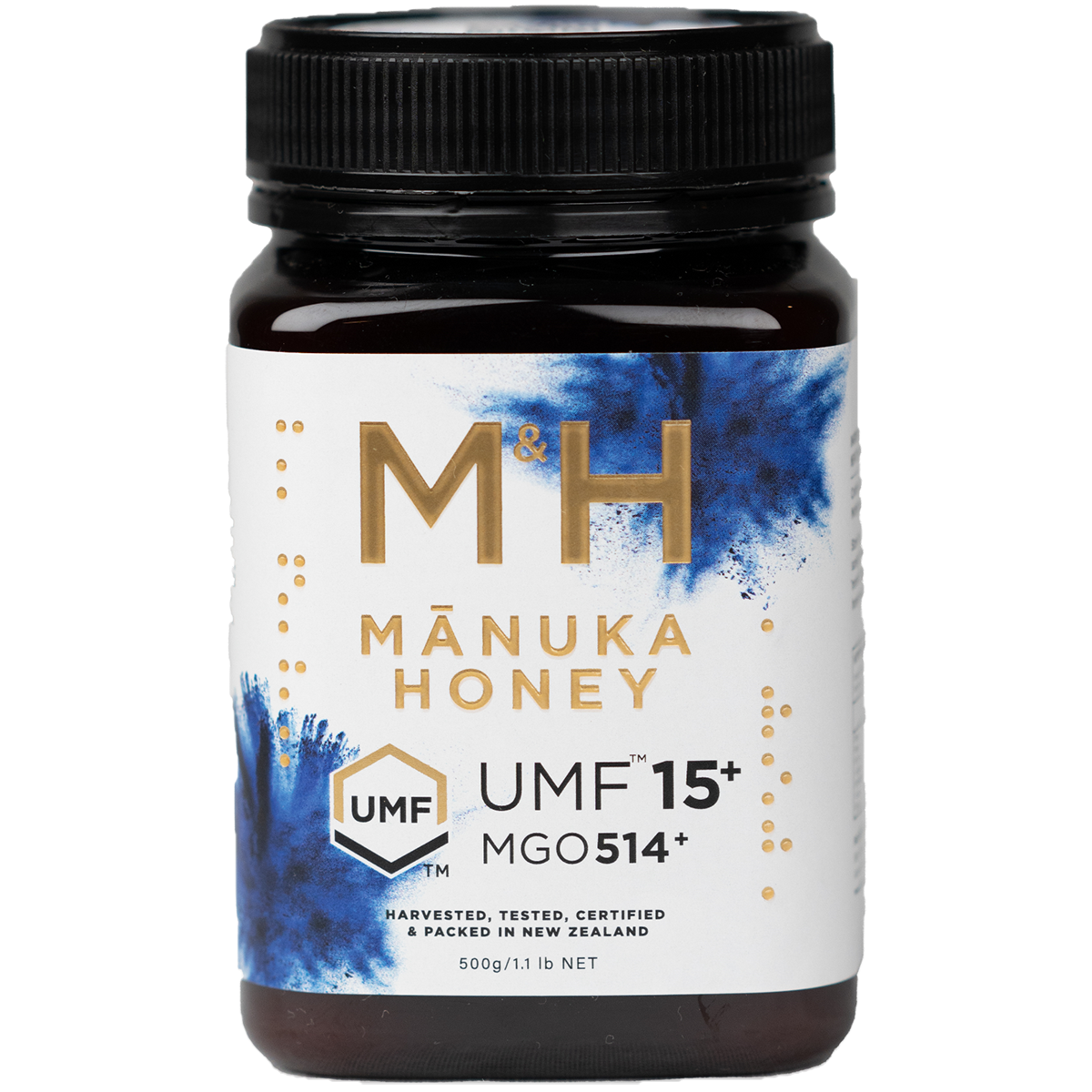 M&H UMF 15+ Manuka Honey  250g & 500g
