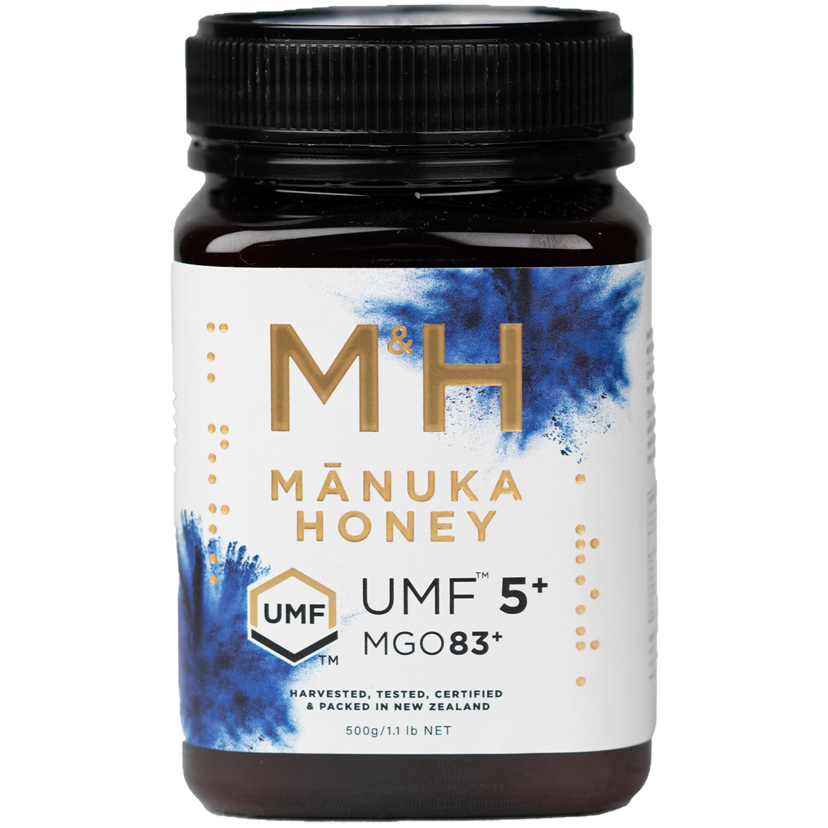 M&H UMF 5+ Manuka Honey 250g & 500g