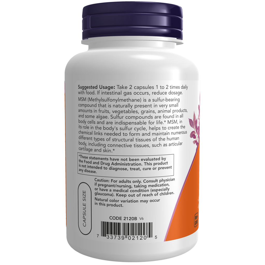 MSM 1,000mg 120VC