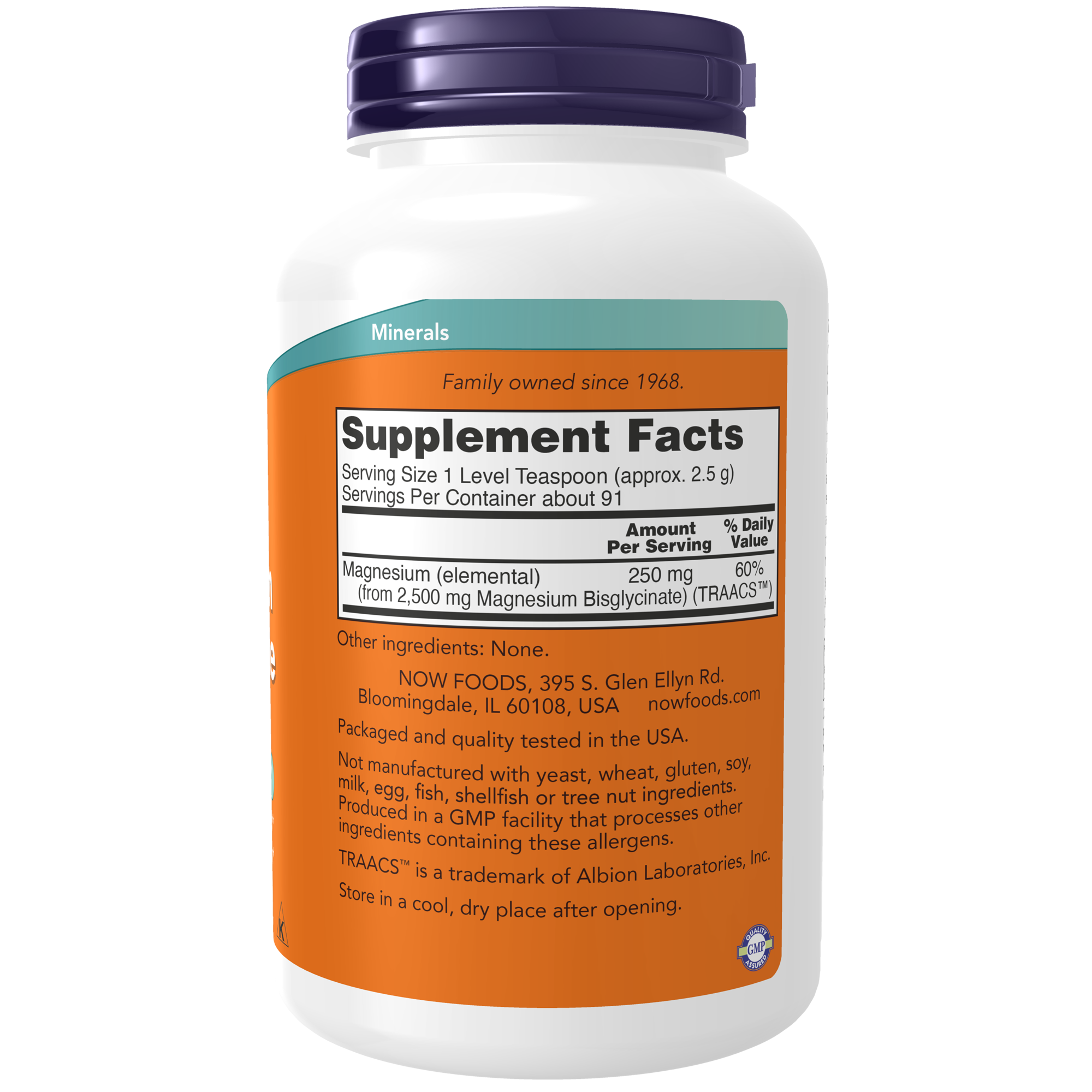 Magnesium Bisglycinate 227g