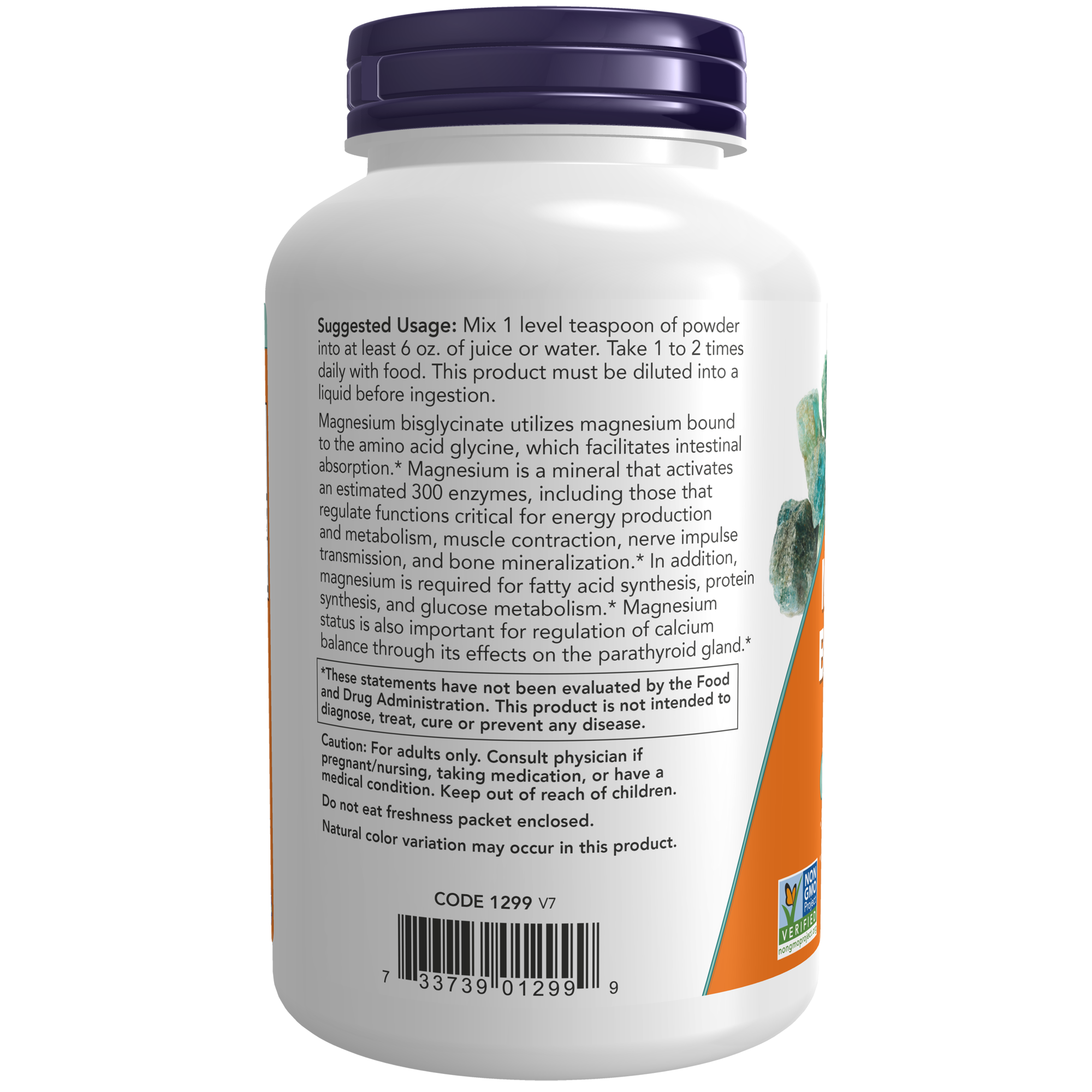 Magnesium Bisglycinate 227g