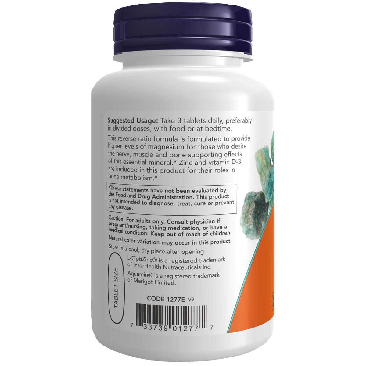 Magnesium & Calcium 2:1 ratio + Zinc & D3 100T