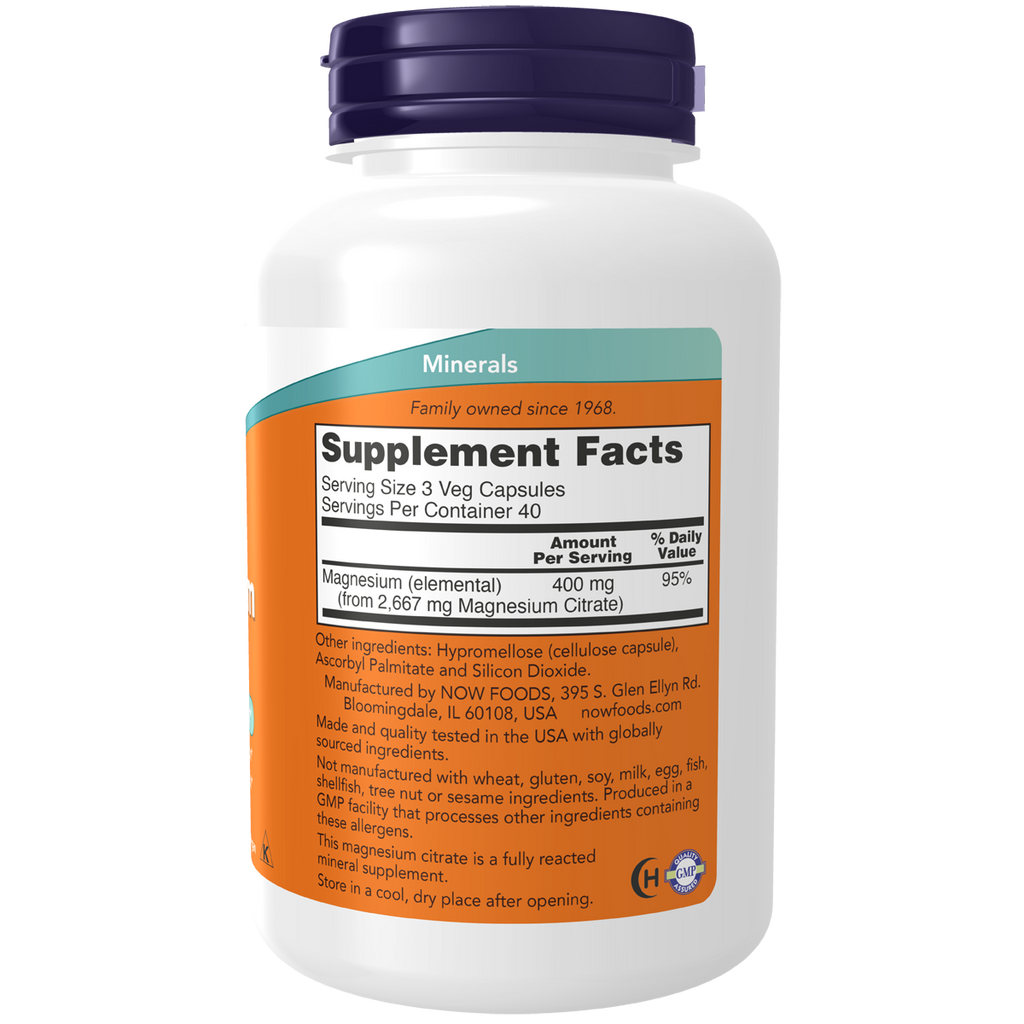 Magnesium Citrate 120VC