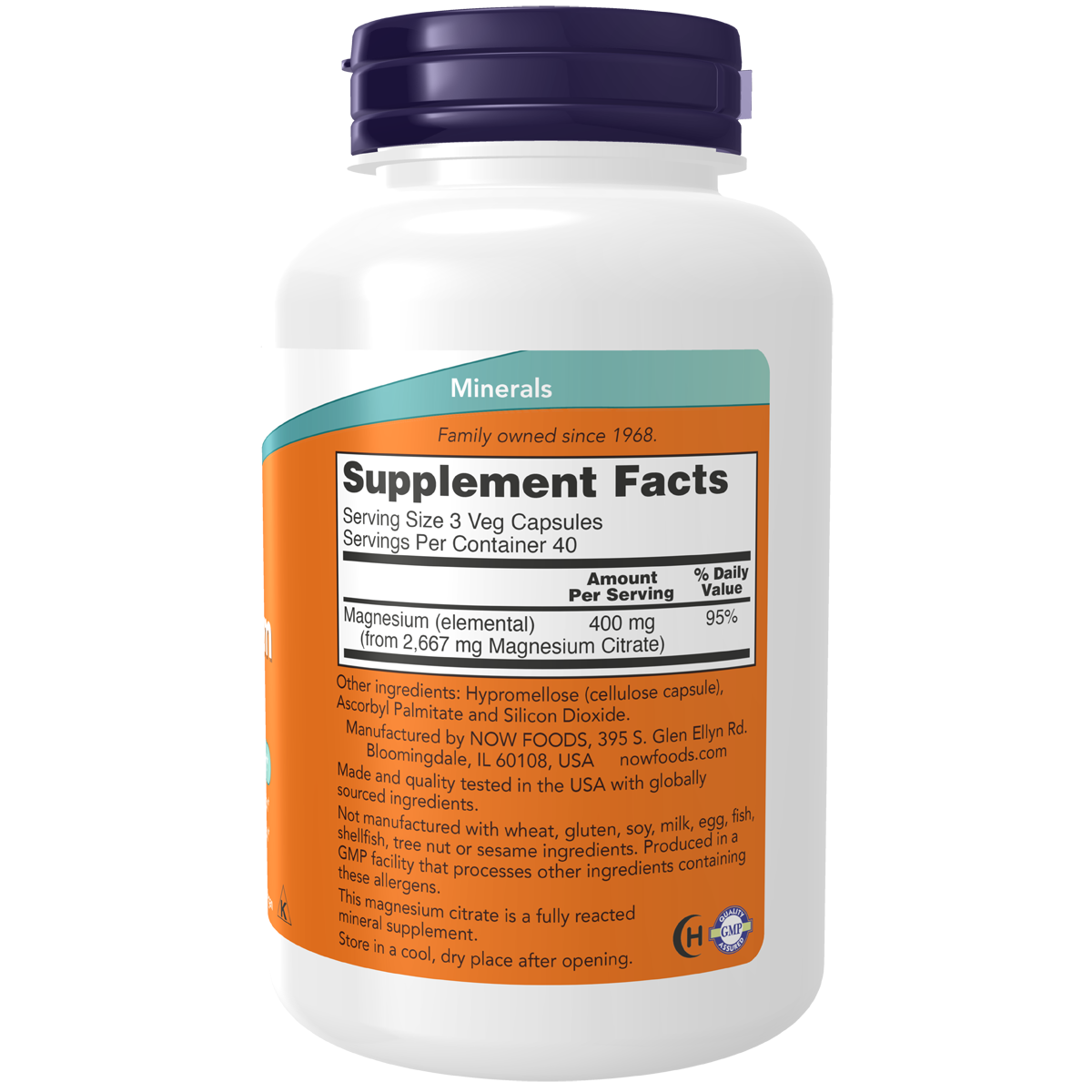 Magnesium Citrate 120VC