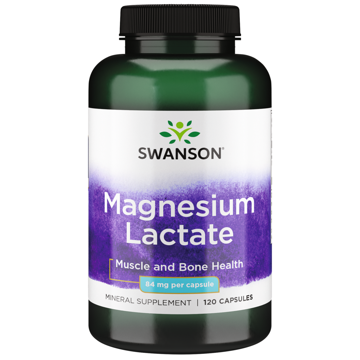 Swanson - Magnesium Lactate 84mg 120C