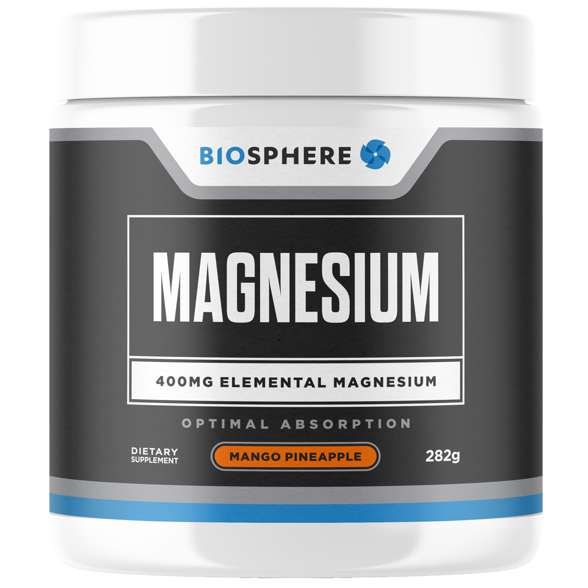 Magnesium powder 282g,141g Mango Pineapple Flavour