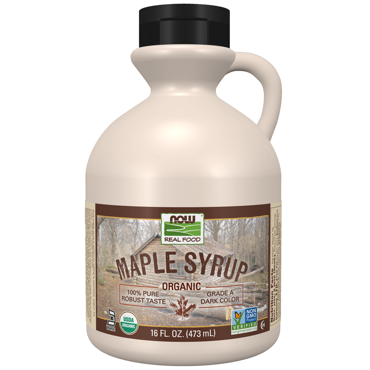 Maple Syrup Organic Grade A, Dark 473ml