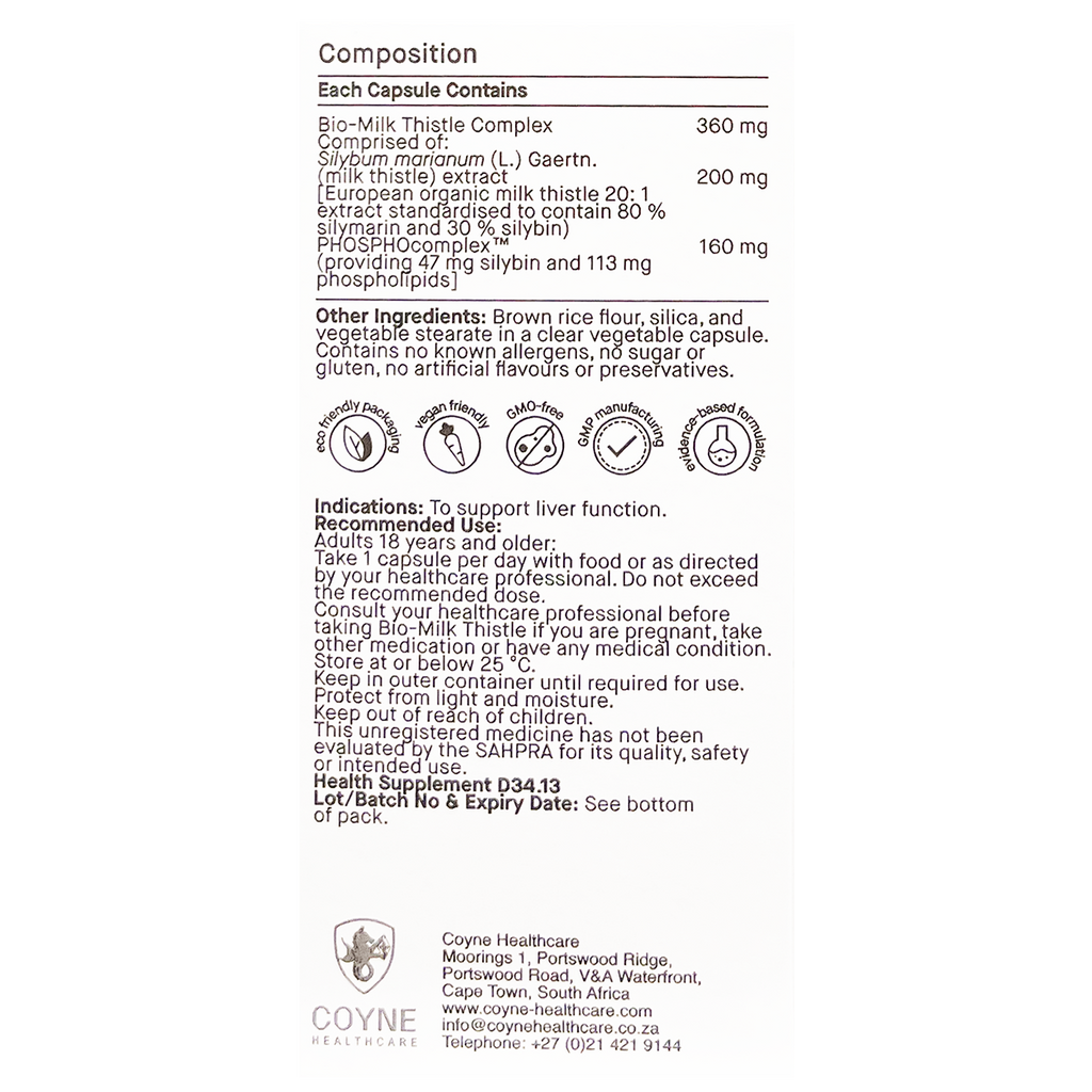 Bio-Milk Thistle Complex Liposomal 30VC