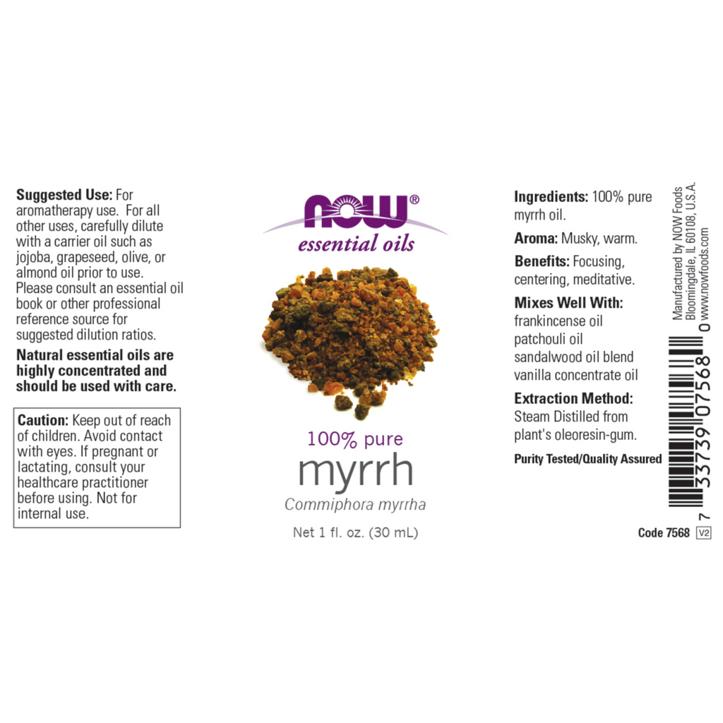 Myrrh Oil 100% pure 30ml (Commiphora Myrrha)