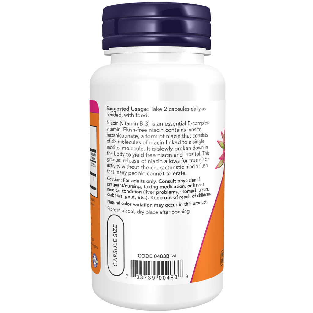 Niacin 250mg flush-free 90VC