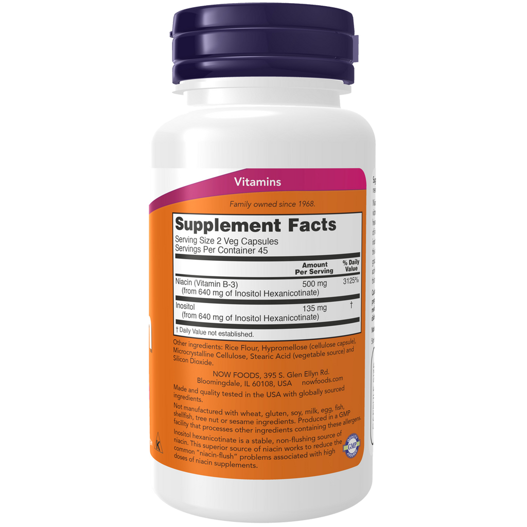 Niacin 250mg flush-free 90VC
