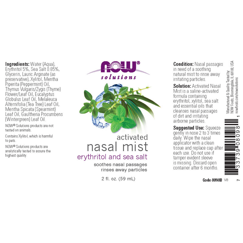 Nasal Mist Spray Activated 59ml