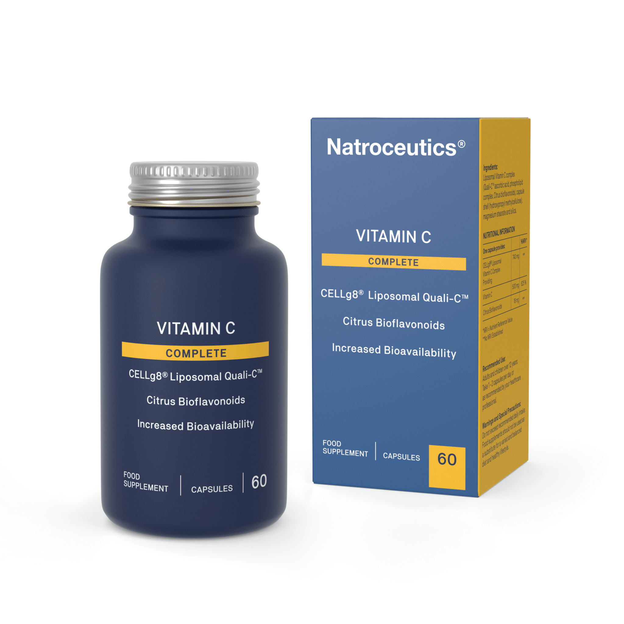 Natroceutics Vitamin C Complete Quali-C™ with Cellg8™ Liposomal Technology