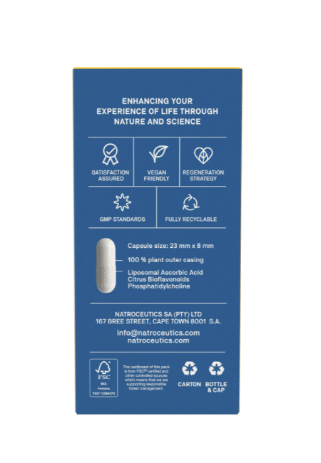 Natroceutics Vitamin C Complete Quali-C™ with Cellg8™ Liposomal Technology