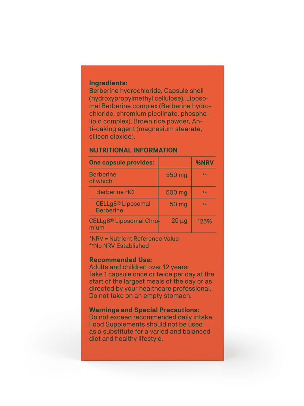 Natroceutics Berberine Complex 60 Capsules