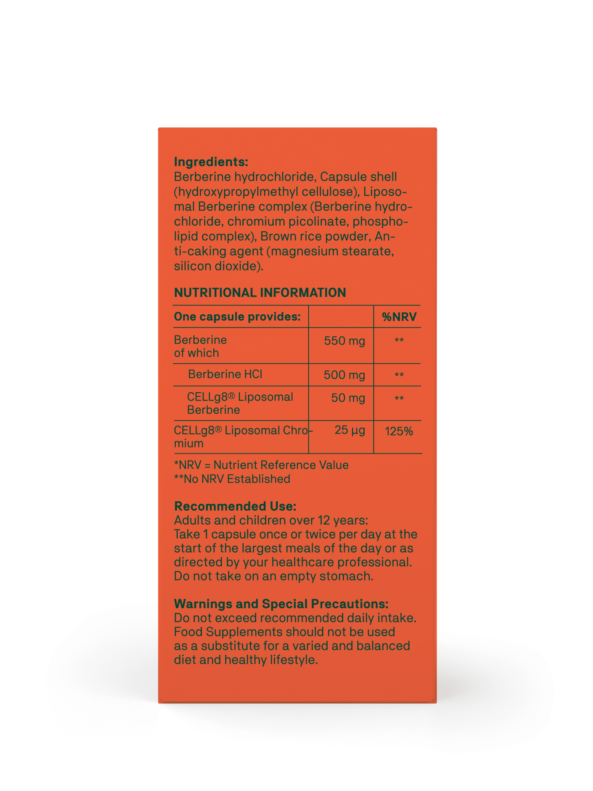 Natroceutics Berberine Complex 60 Capsules