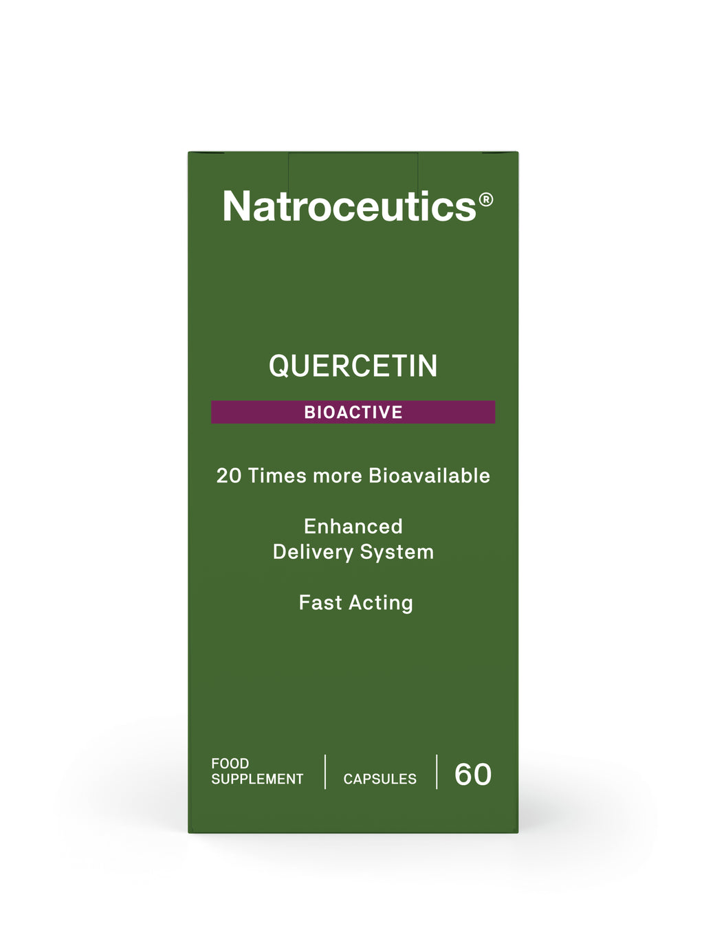 Natroceutics Quercetin Bioactive 60 Capsules