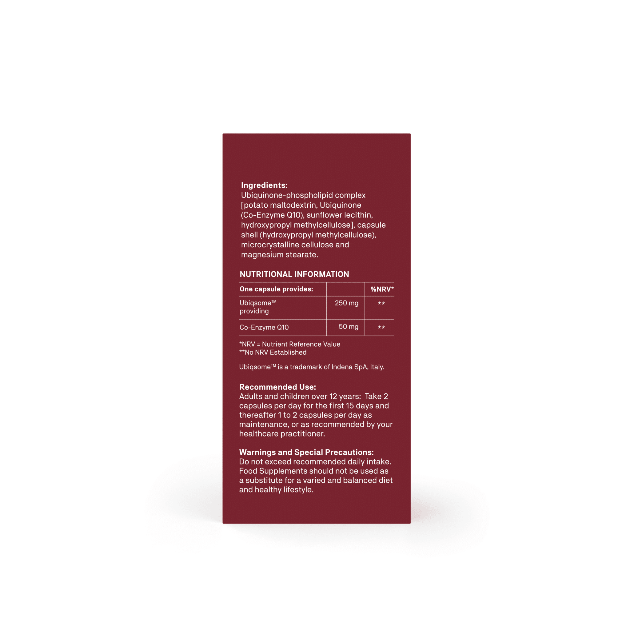 Natroceutics Co-Enzyme Q10 Adanced 30 Capsules