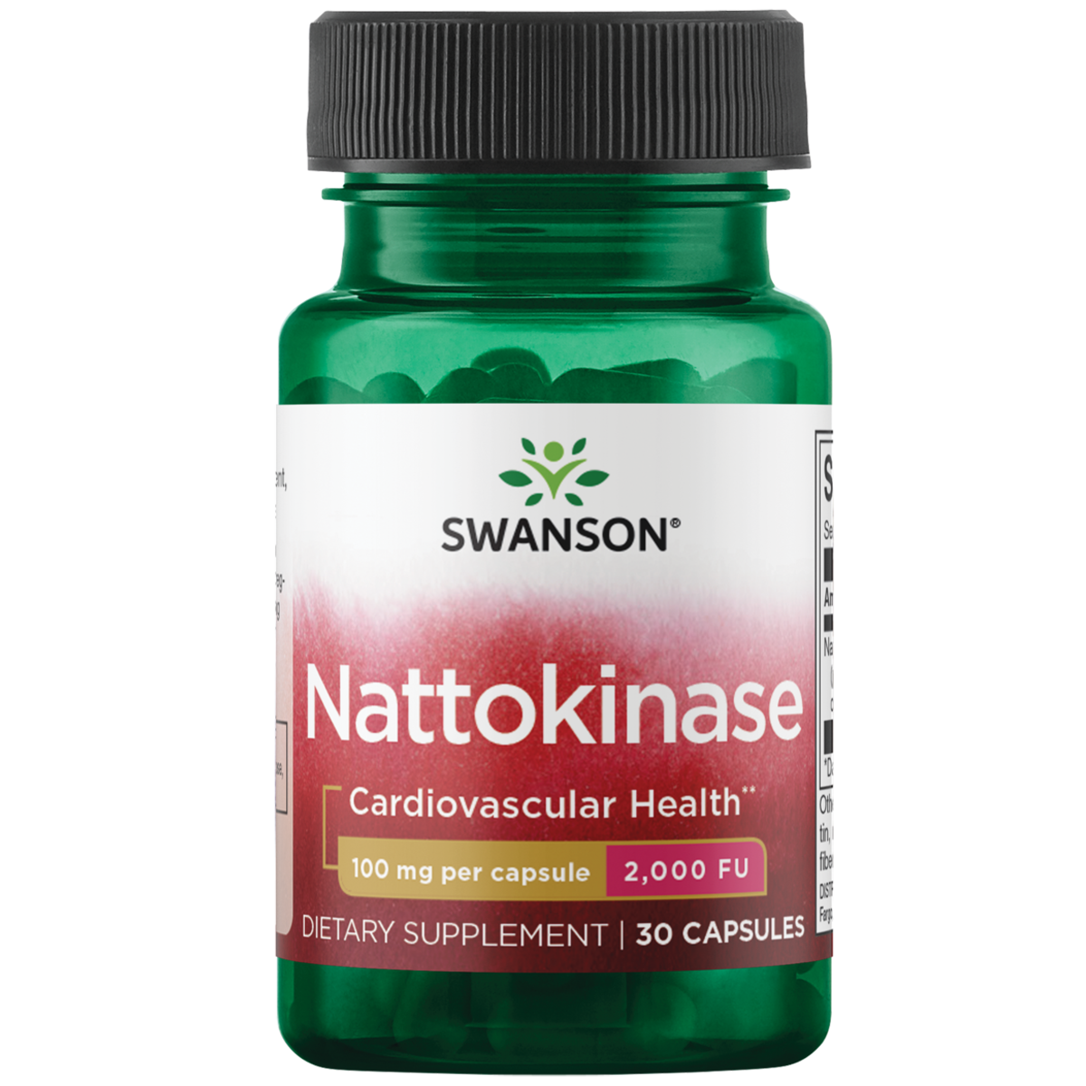 Swanson - Nattokinase 2,000FU 100mg 30C