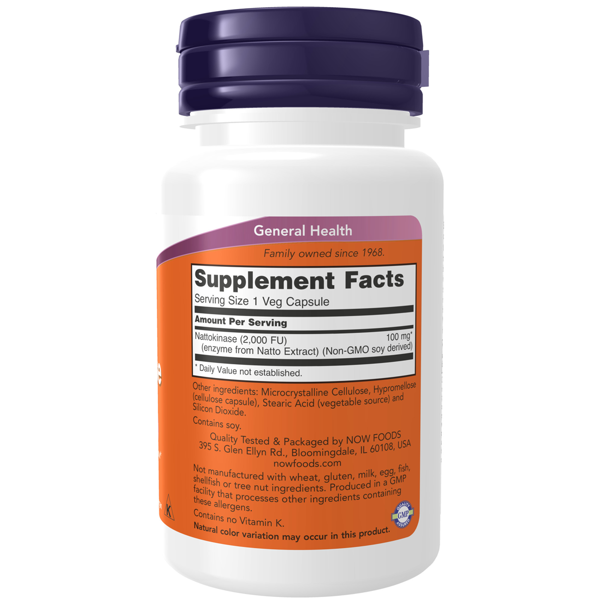 Nattokinase 100mg 2000FU 60VC
