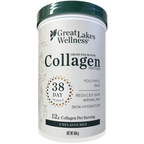 Great Lakes Wellness Collagen Hydrolysate 454g - side of packaging