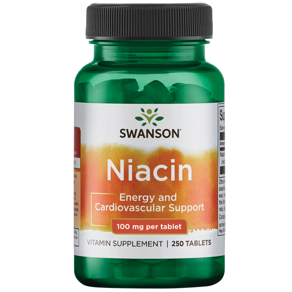 Swanson - Niacin (B3) 100mg 250T
