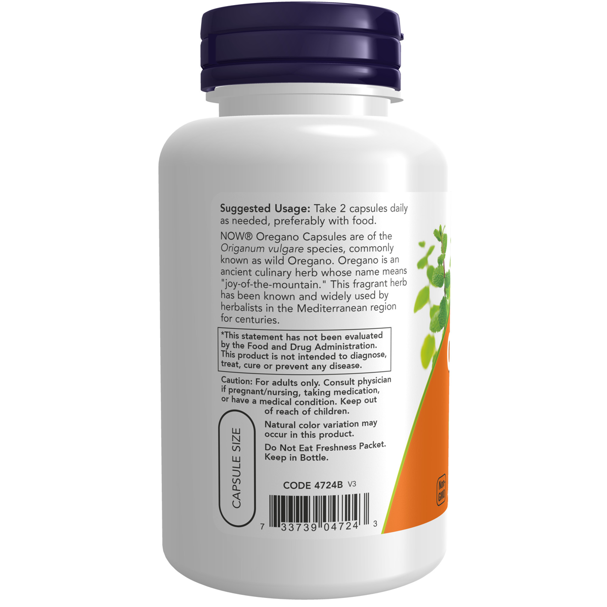 Oregano 450 mg 100VC