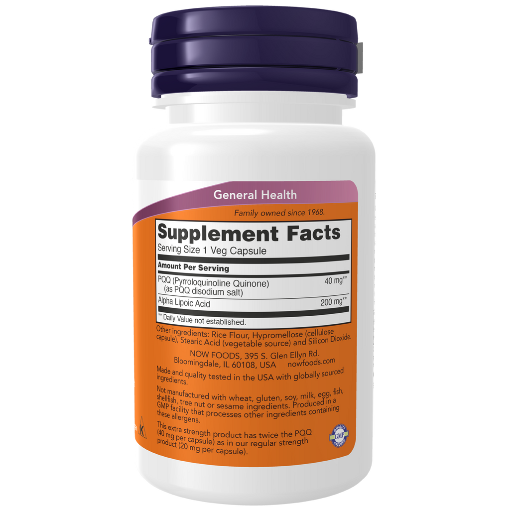 PQQ Extra Strength 40mg 50VC