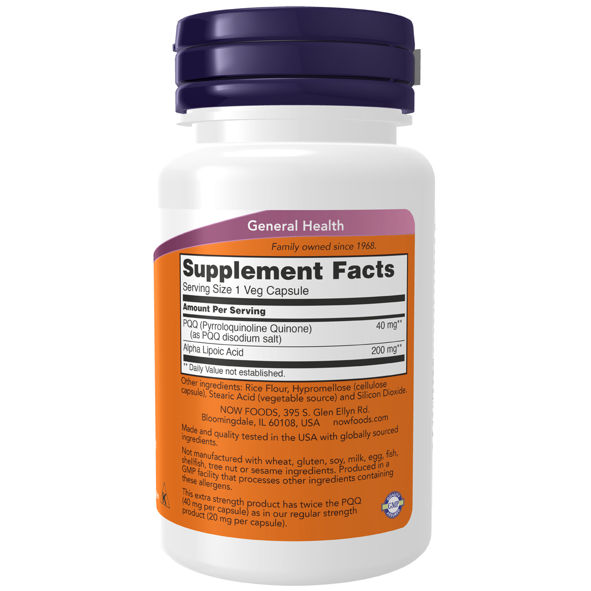 PQQ Extra Strength 40mg 50VC