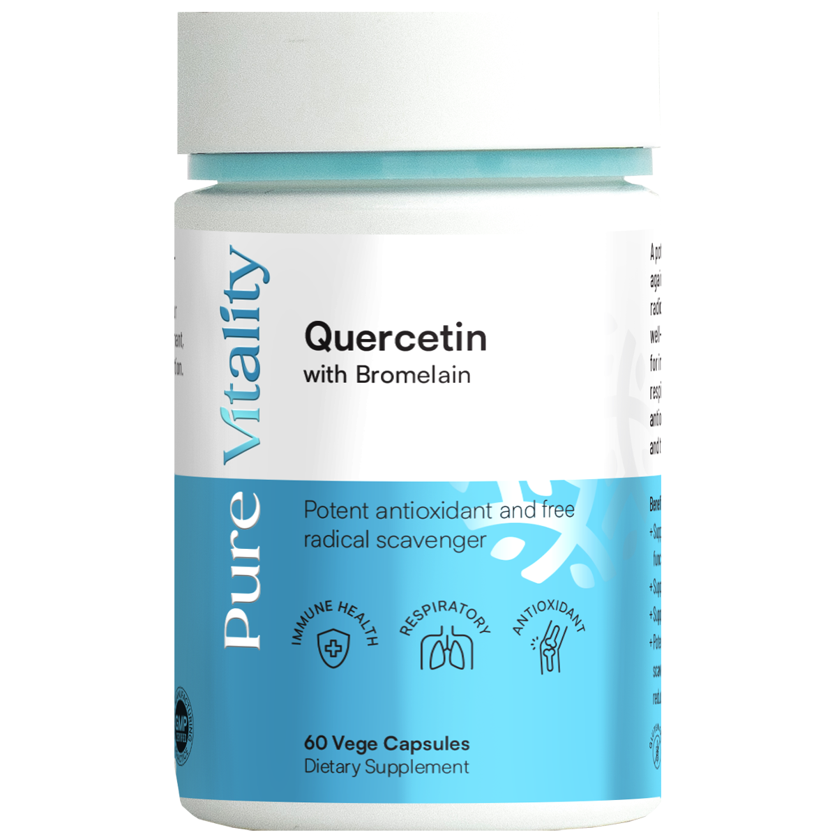 Quercetin with Bromelain 60VC 500mg