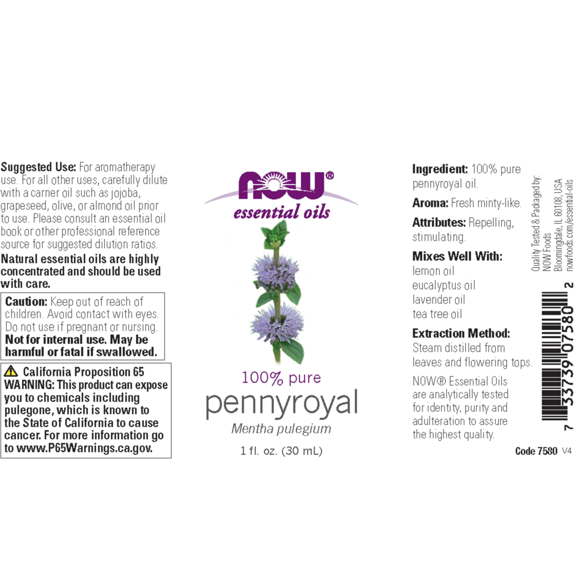 Pennyroyal 30ml (Mentha Pulegium)
