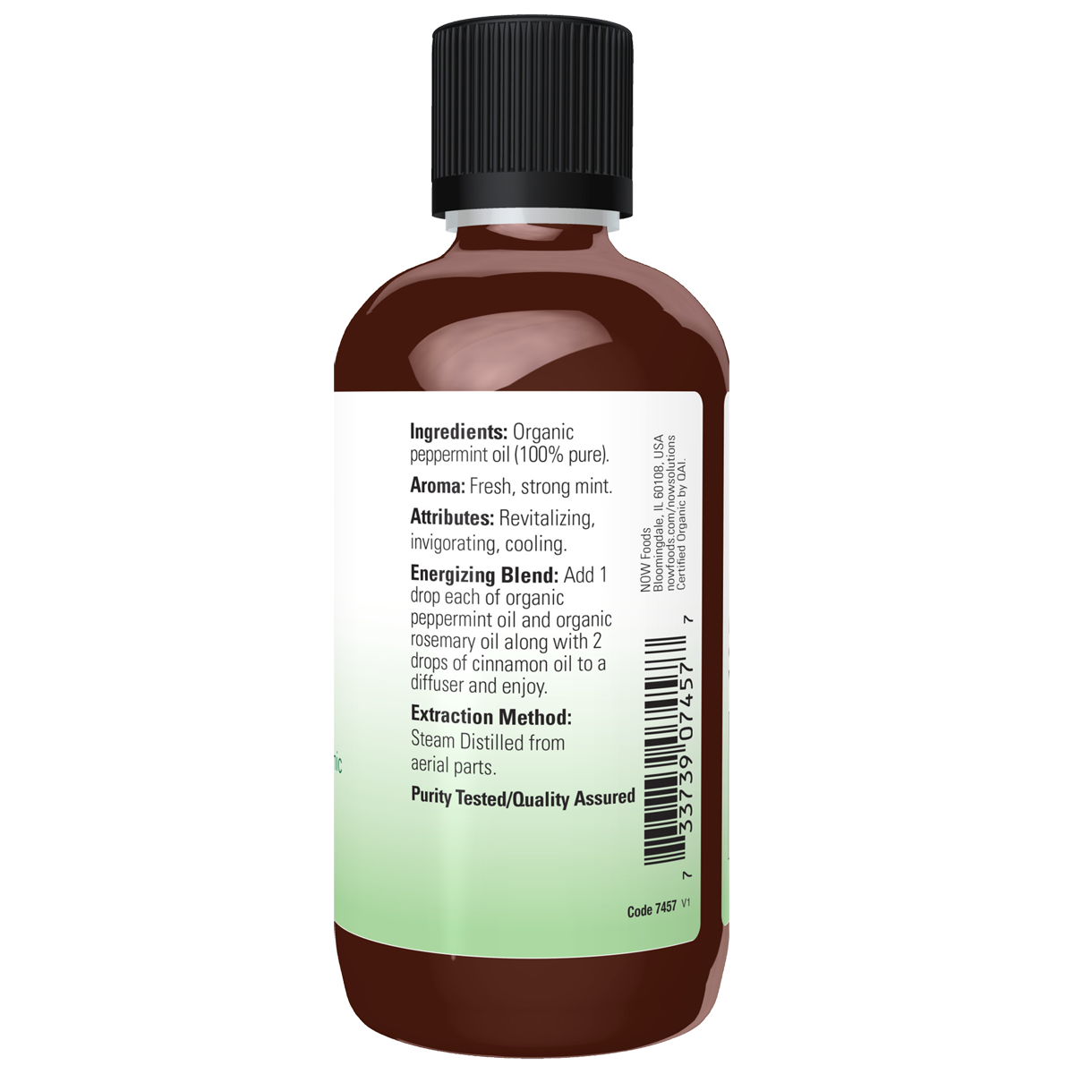 Peppermint Oil 30ml & 118ml - Organic (Mentha Piperita)