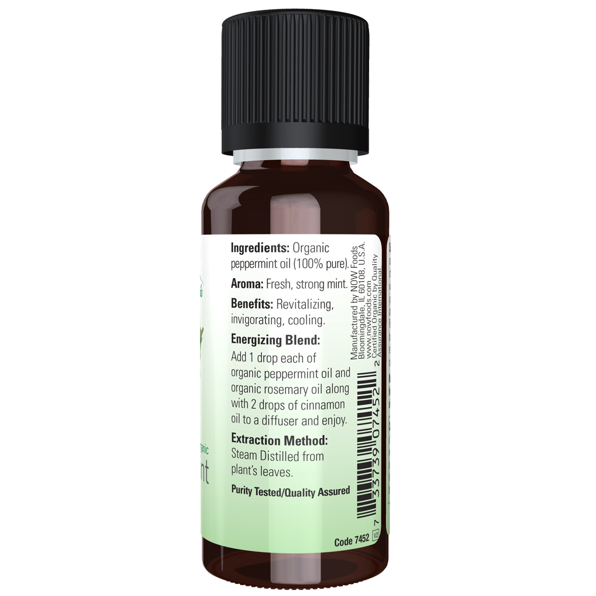 Peppermint Oil 30ml & 118ml - Organic (Mentha Piperita)
