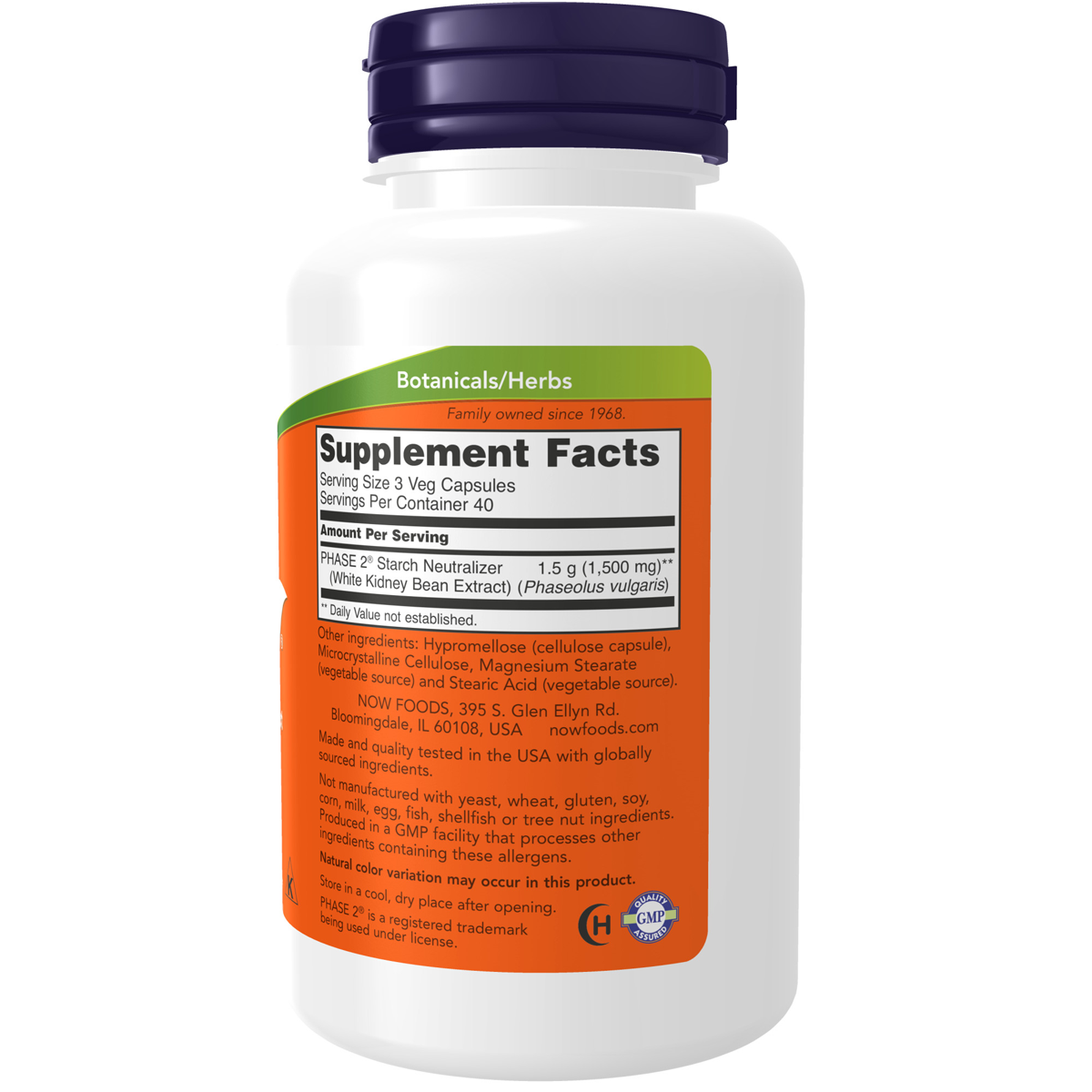 Phase 2® 500 mg Starch Neutraliser 120VC