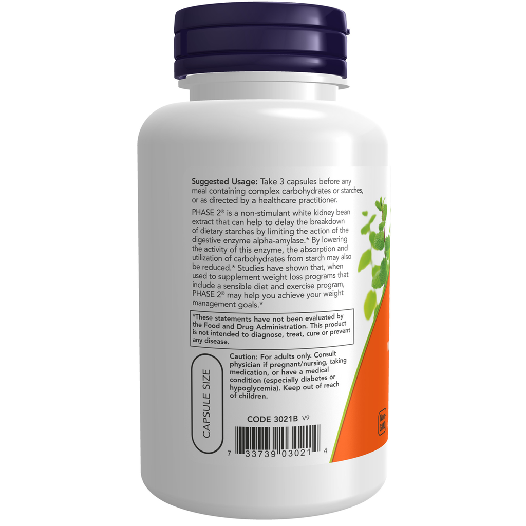 Phase 2® 500 mg Starch Neutraliser 120VC