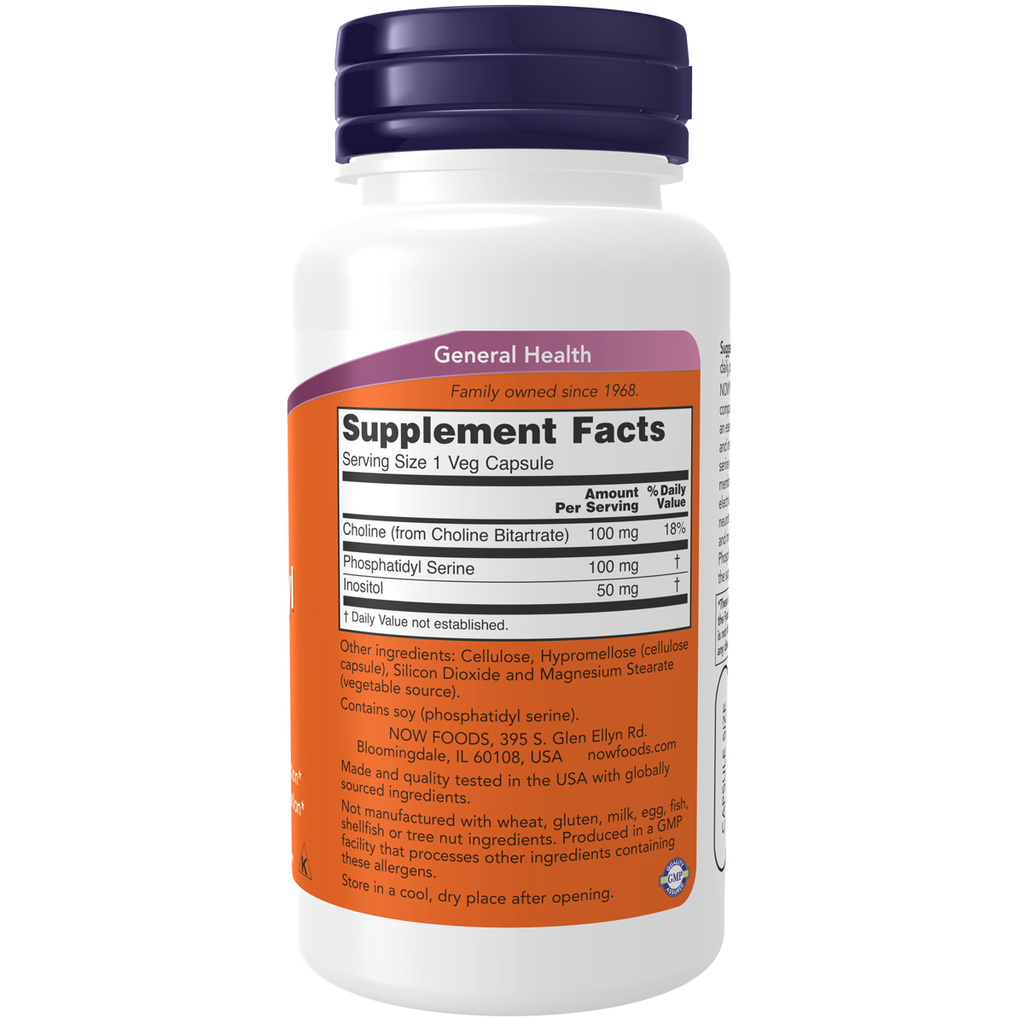 Phosphatidyl Serine 100mg 60VC