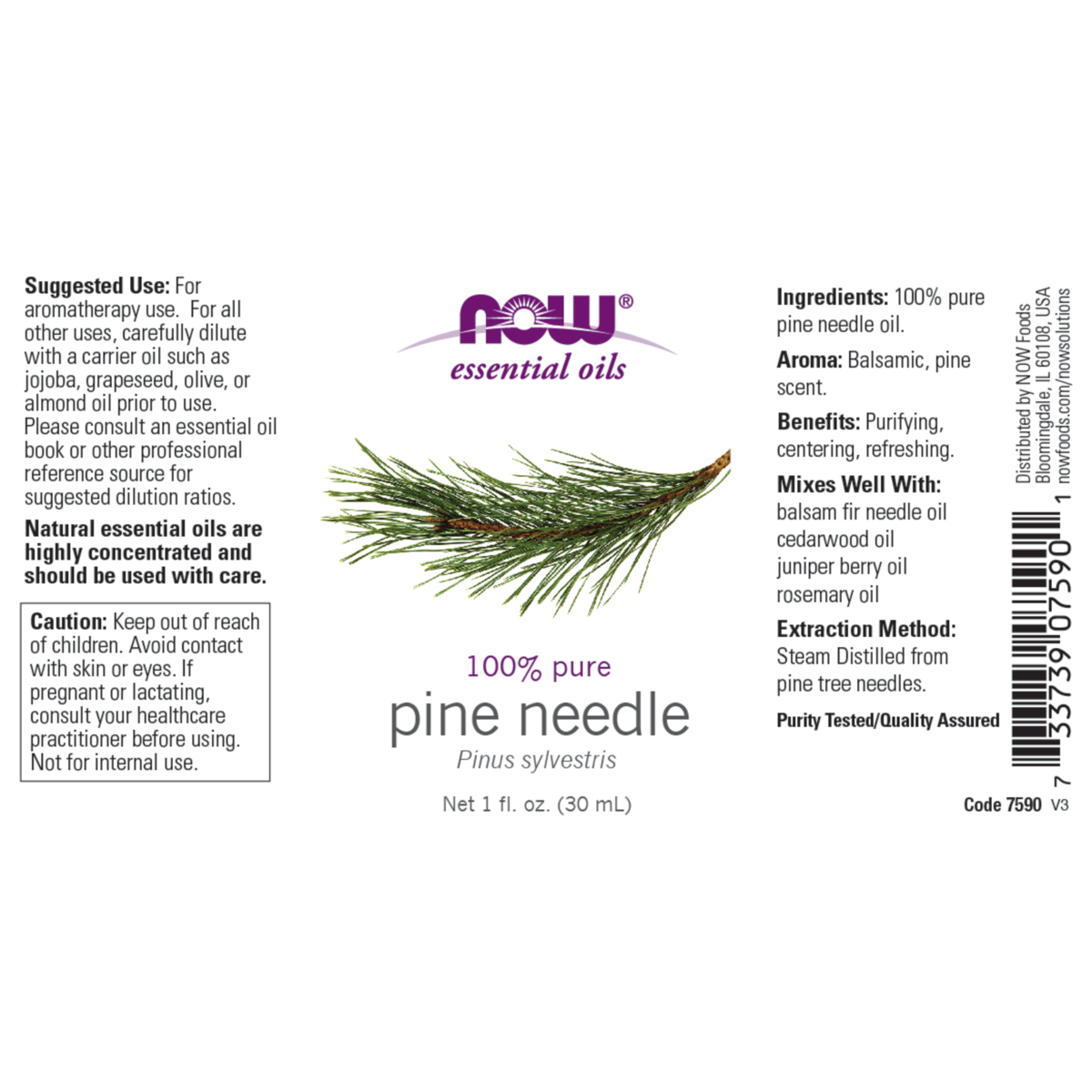Pine Needle Oil 30ml (Pinus sylvestris)