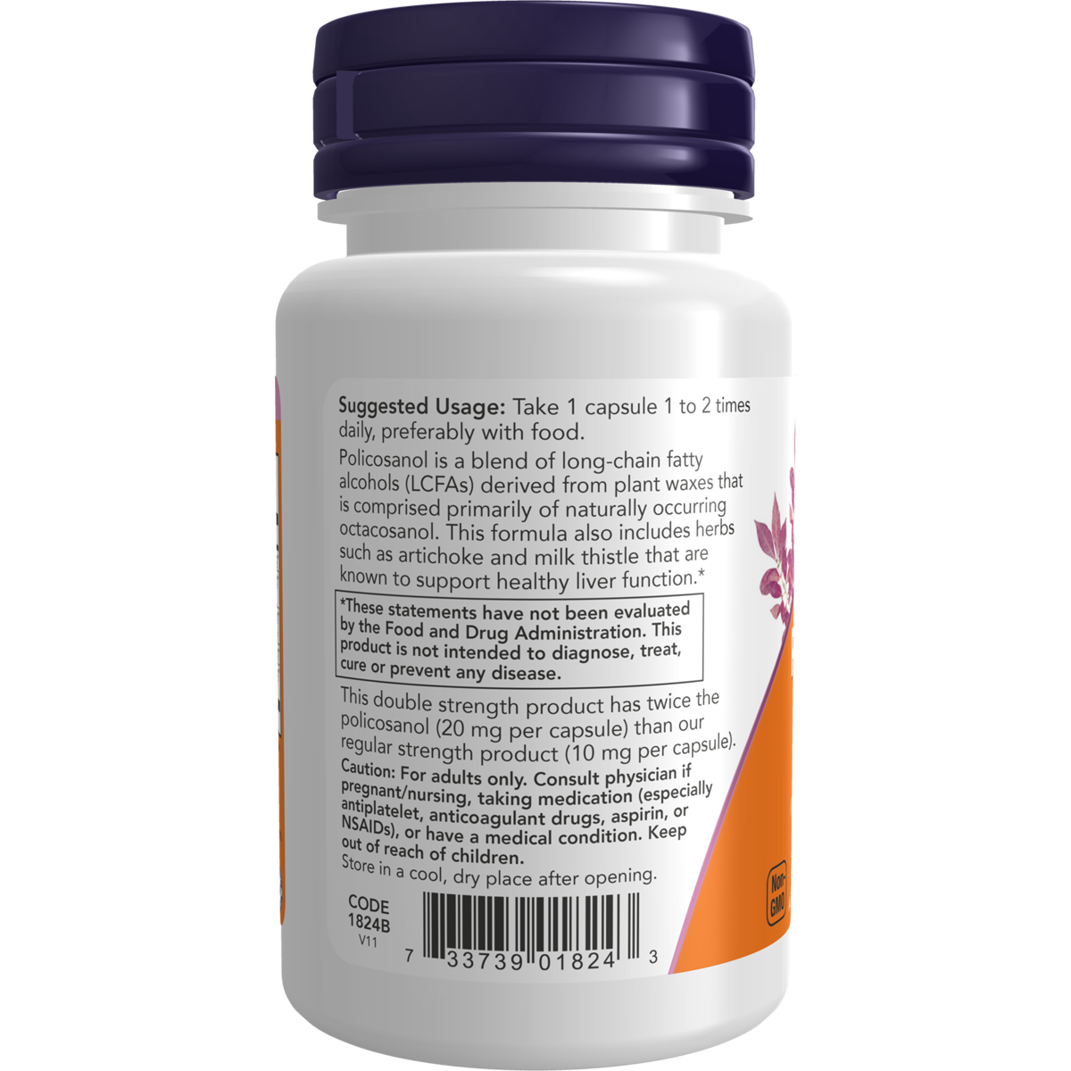 Policosanol Double Strength 20mg 90VC