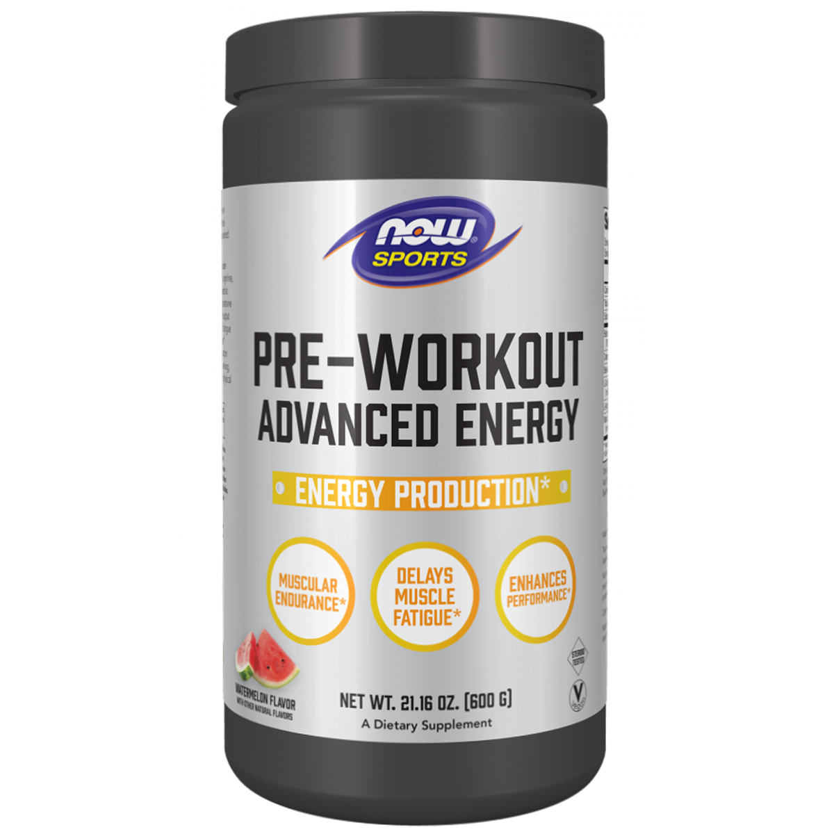 Pre-Workout Advanced Energy Powder 600g