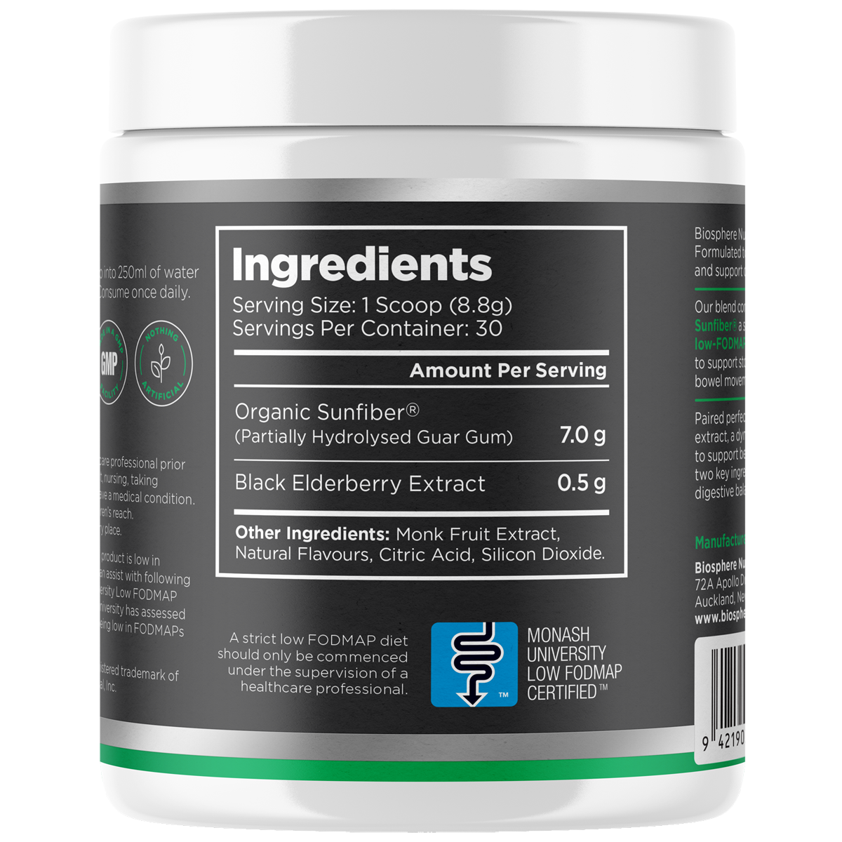 Sunfiber® Prebiotic - Gut & Immune Support