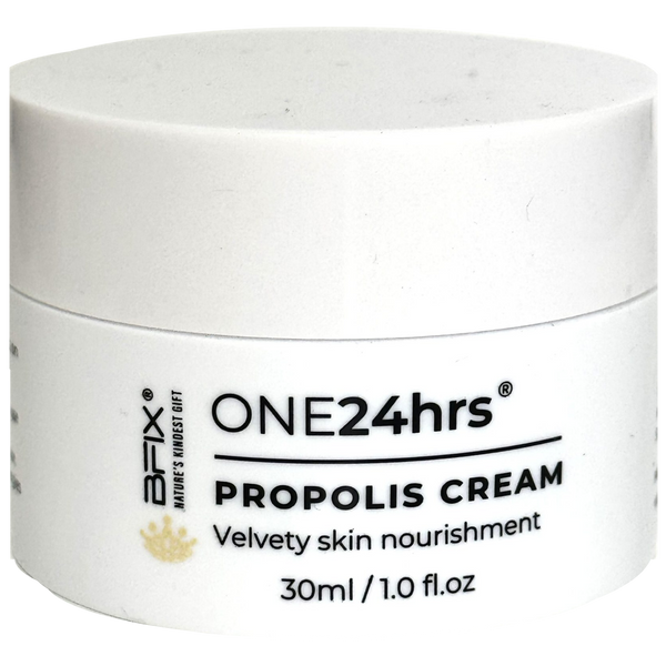 BFIX ONE24hrs Propolis Cream 30ml jar, front label