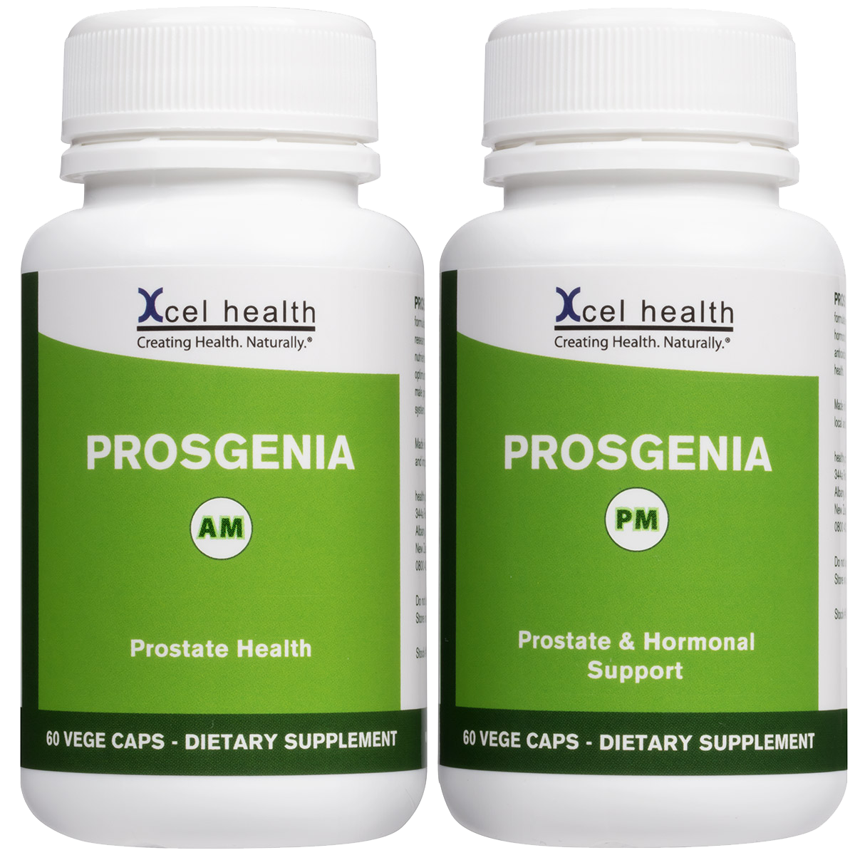 Prosgenia AM & PM Pack, Prostate Health Program 2 x 60VC