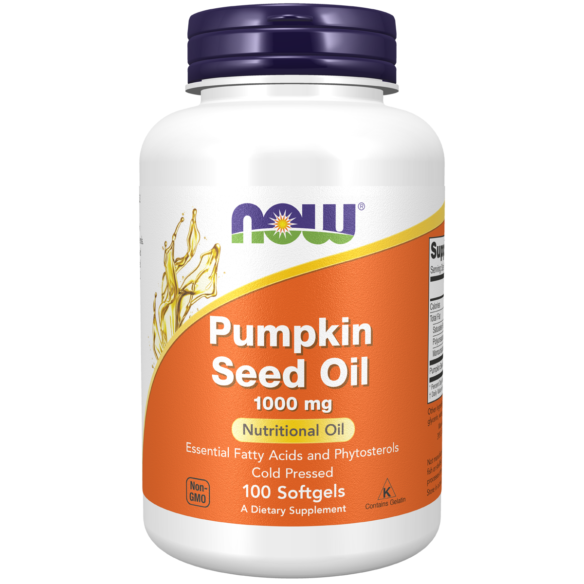 Pumpkin Seed Oil 1000mg 100SG