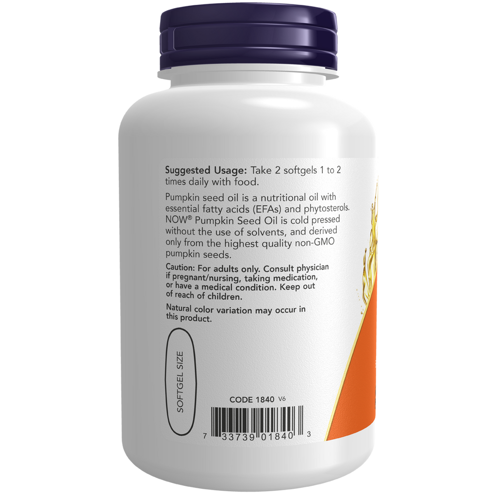 Pumpkin Seed Oil 1000mg 100SG
