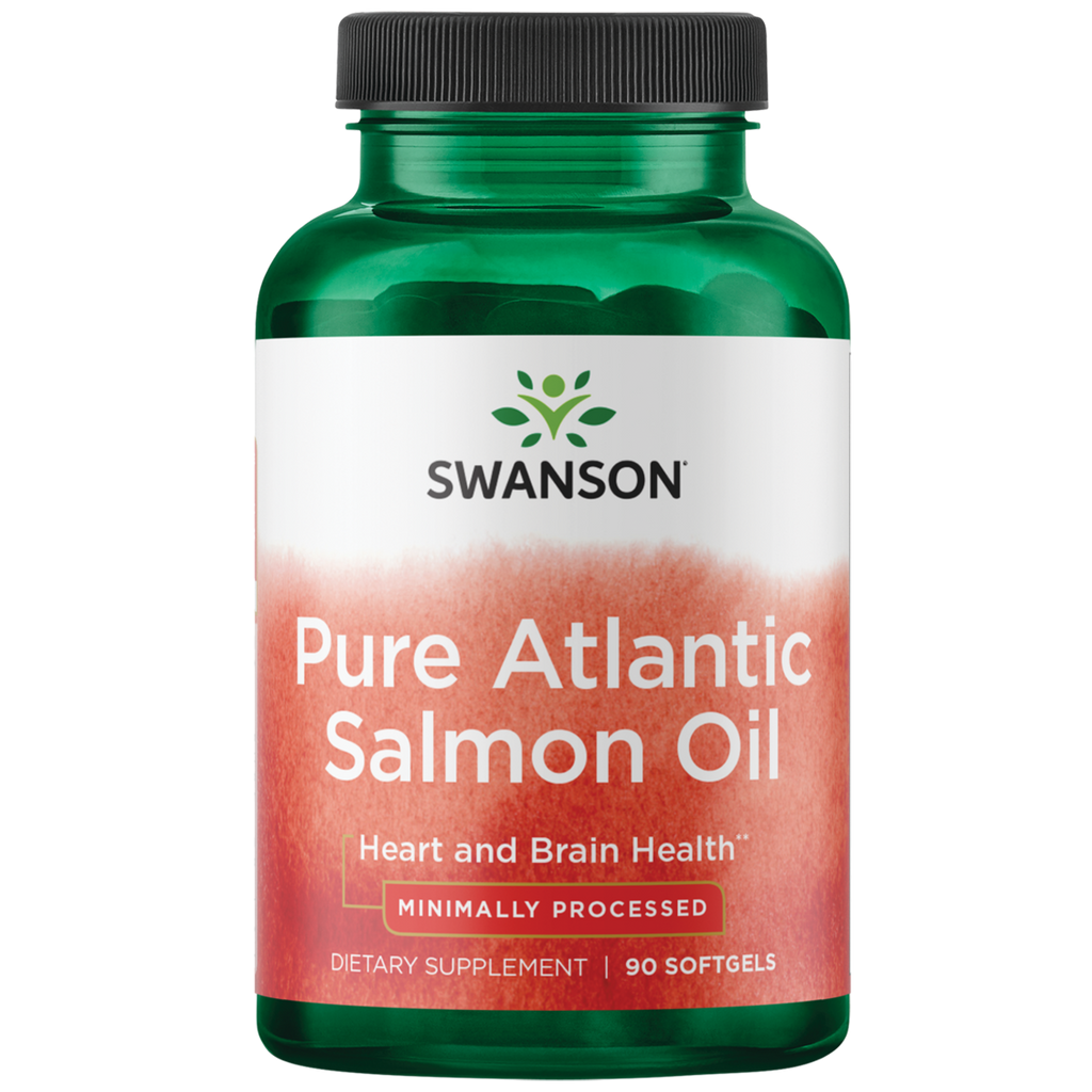 Swanson - Pure Atlantic Salmon Oil 1050mg 90SG