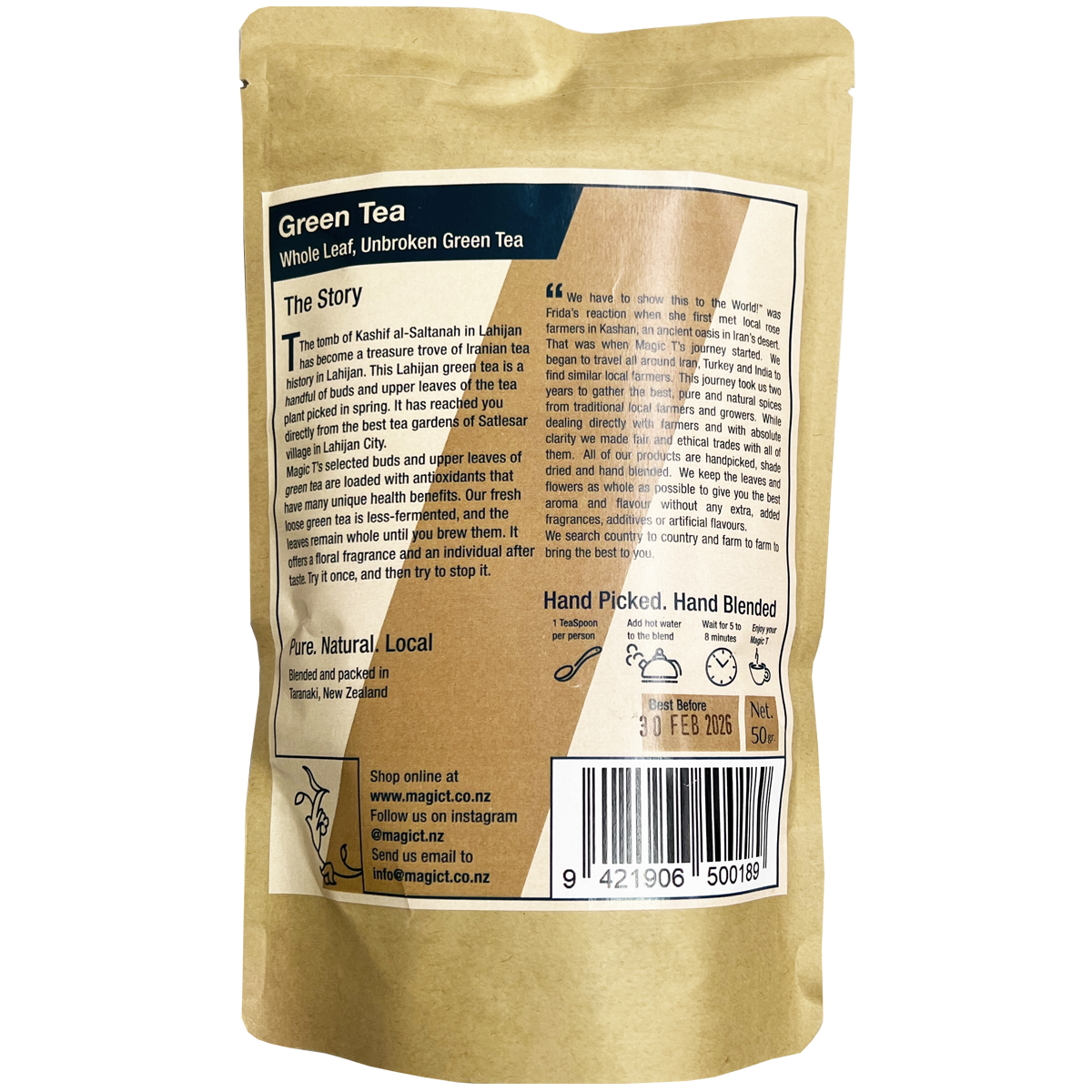 Pure Herbs - Pure Green Tea 50g & 100g