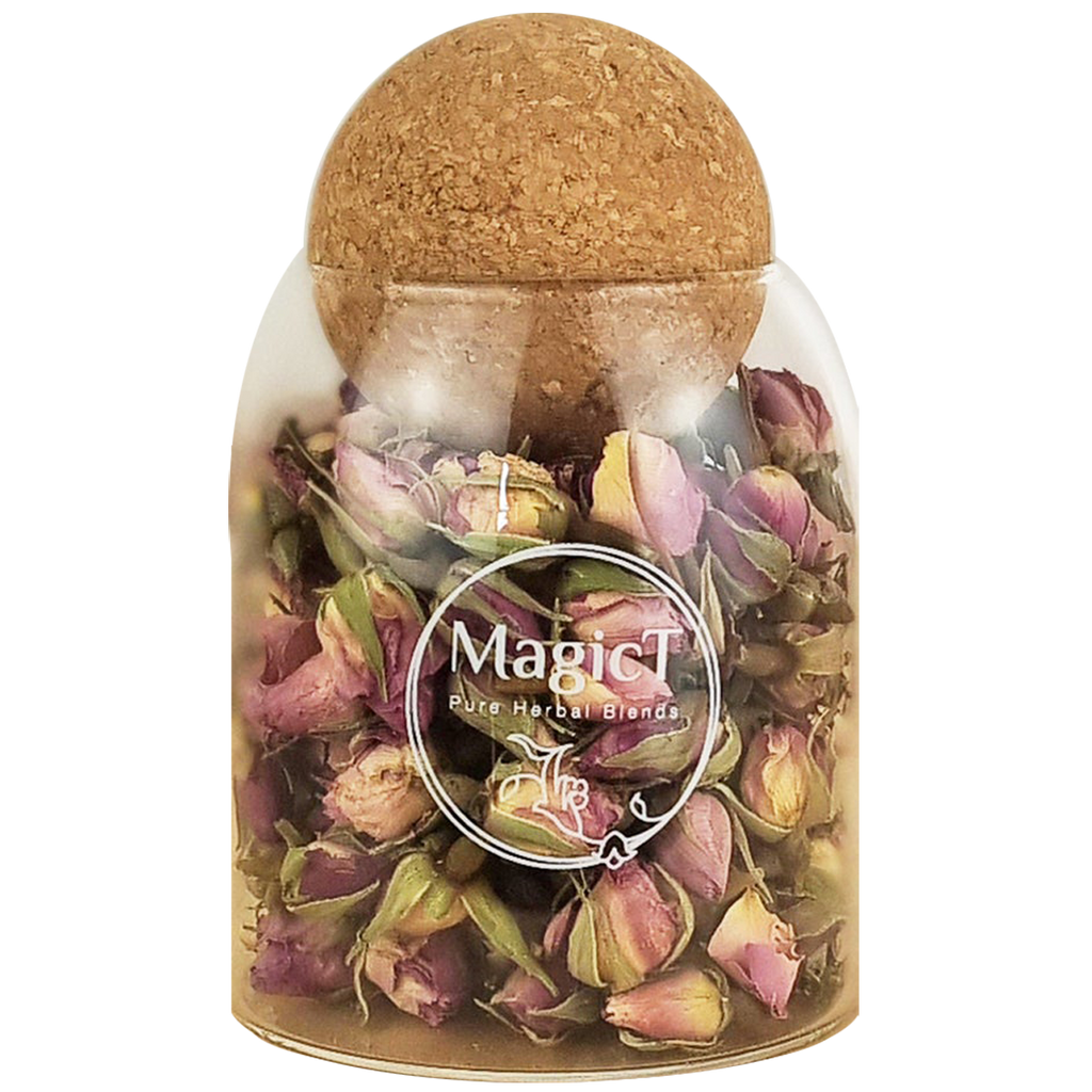 Pure Herbs - Pure Rose Buds 30g Pouch and 60g Glass Jar
