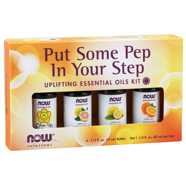 Put Some Pep in Your Step, Uplifting Essential Oils Kit
