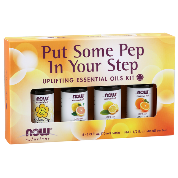 Put Some Pep in Your Step, Uplifting Essential Oils Kit