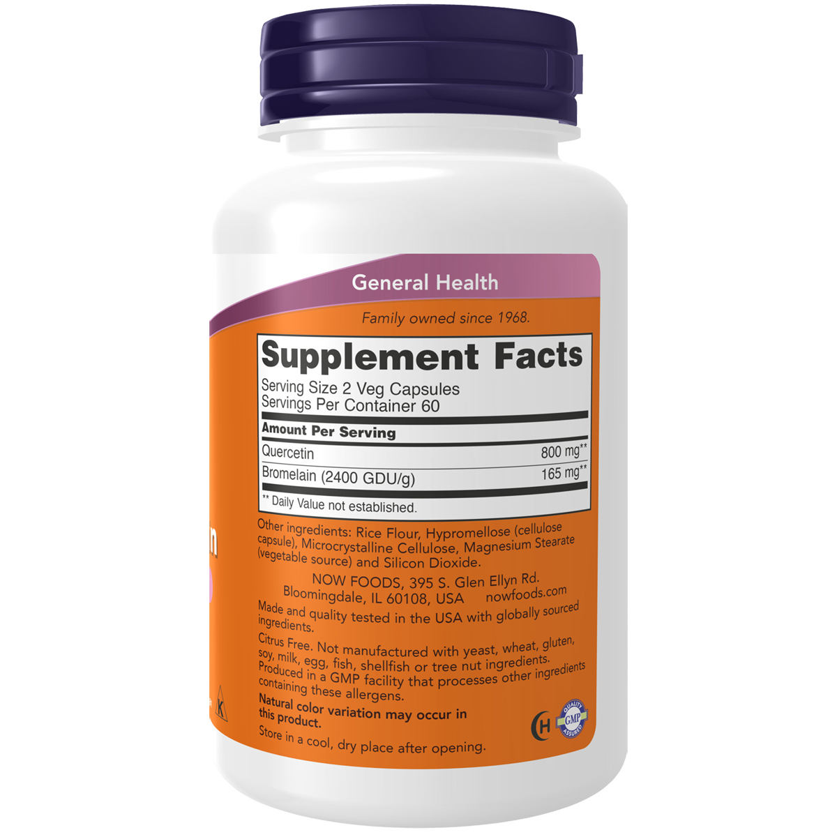 Quercetin with Bromelain 120VC